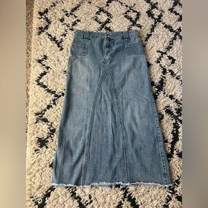 Cato Maxi denim Jean skirt XS
